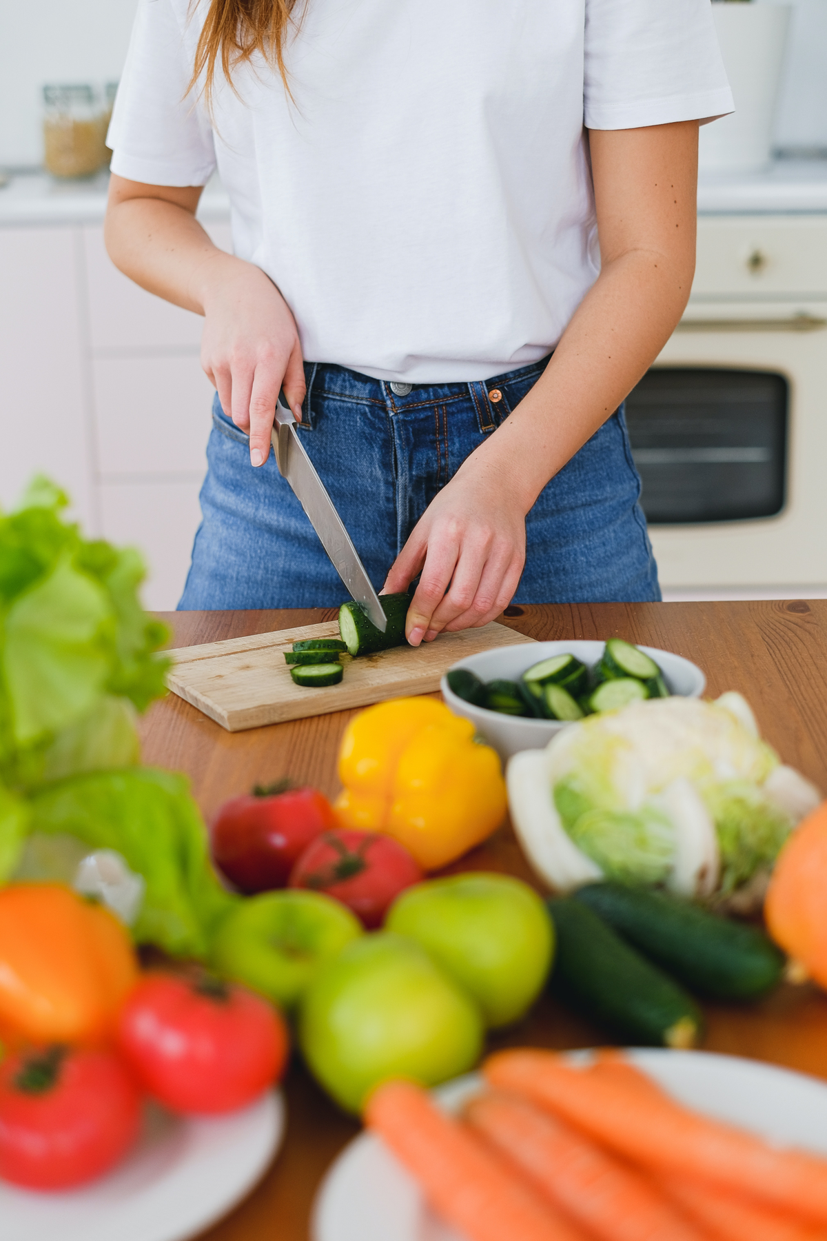 gesunde Ernährung, Gemüse, Obst, Vielfalt